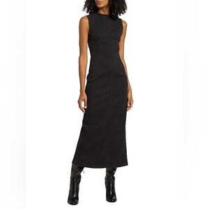 Reformation Kendi Denim Midi Dress, 4